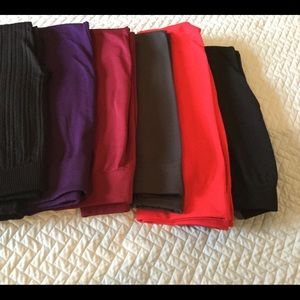 Lot of six leggings